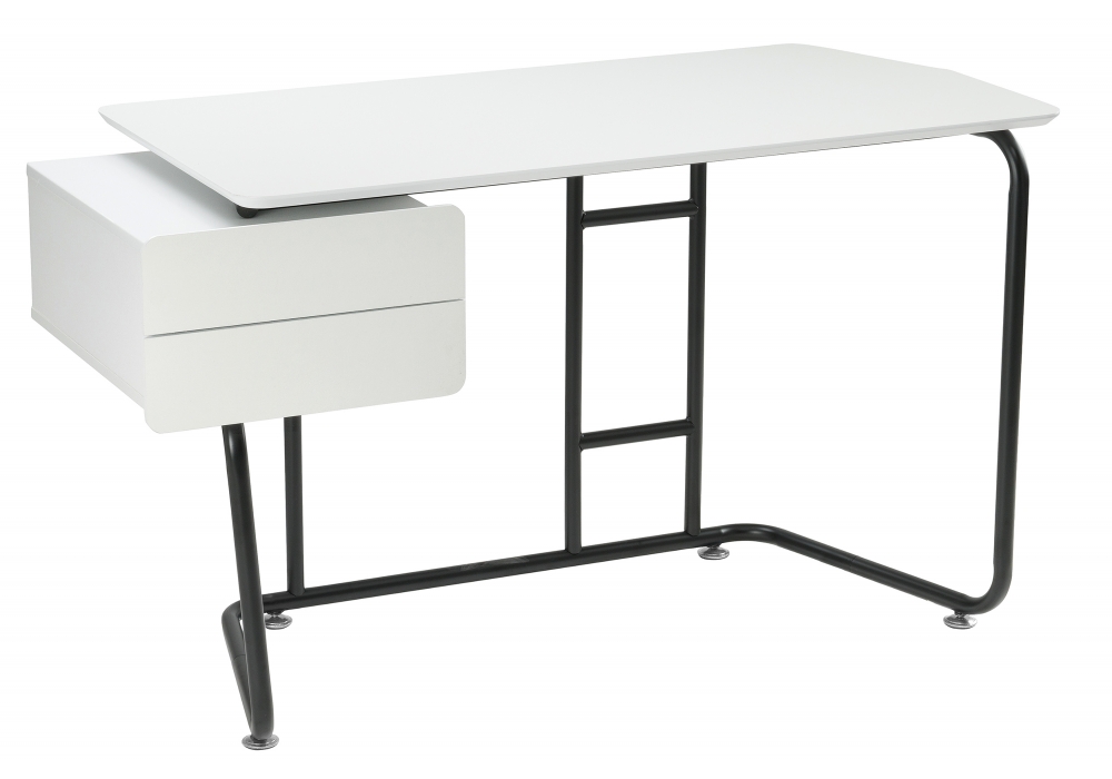 Desk white / black